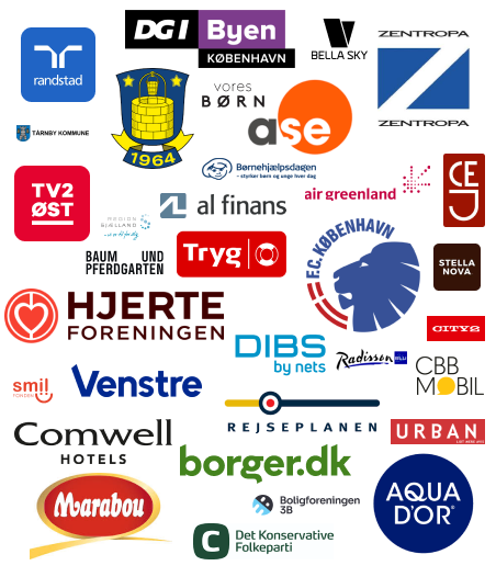 Image with logos that Siteloom made websites for